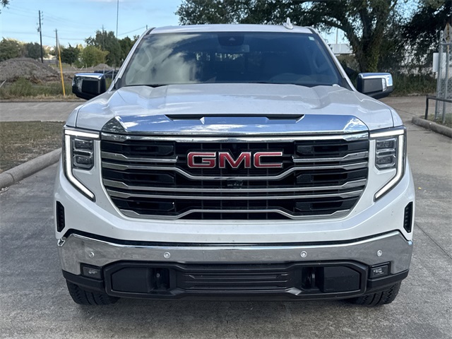 2025 GMC Sierra 1500 SLT White at Baytown Hyundai