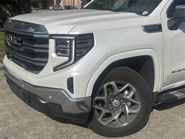 2025 GMC Sierra 1500 SLT White at Baytown Hyundai