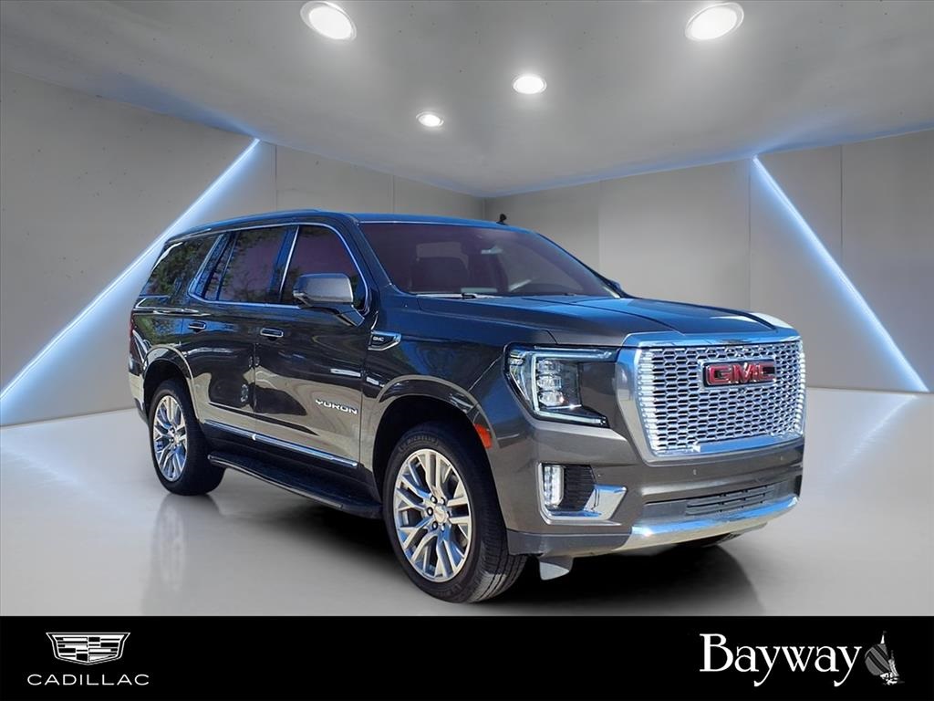 2021 GMC Yukon SLT Gray at Bayway Cadillac of The Woodlands