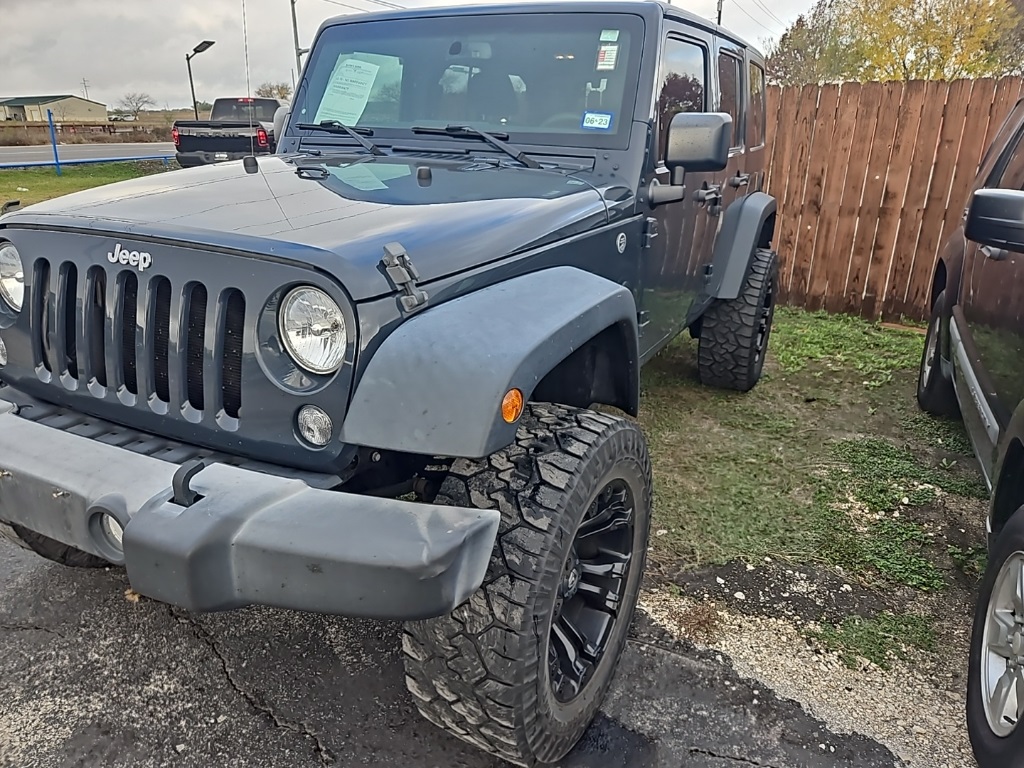Used Car 2016 Jeep Wrangler  Unlimited Sport For Sale Under $20,000 In San Marcos, Texas
