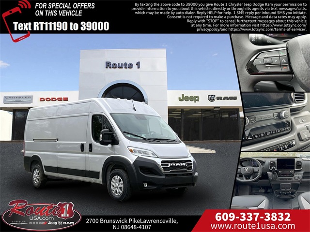 2024 Ram ProMaster 3500 High Roof 