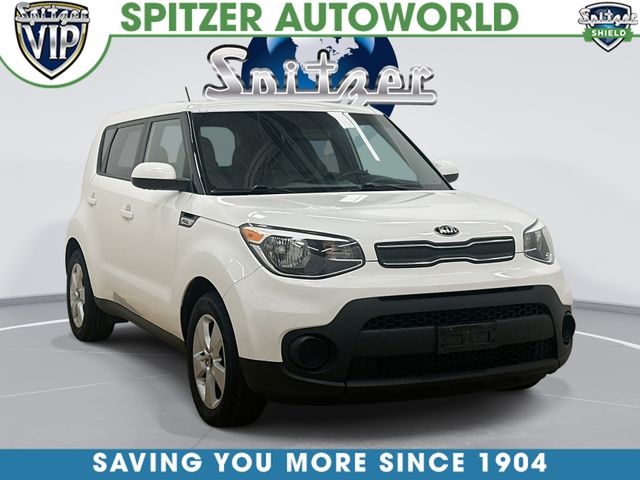 Clear White 2019 Kia Soul Wagon Front-Wheel Drive 6-Speed Automatic