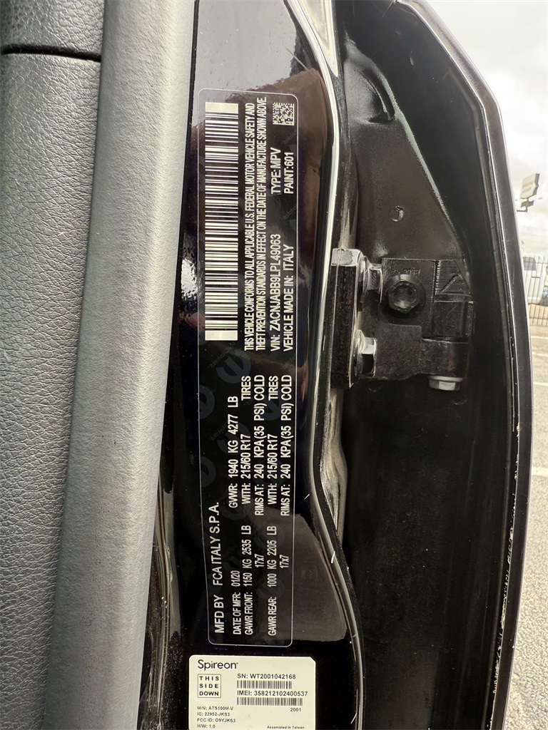 2020 Jeep Renegade Altitude Black at Durrett Motor Company