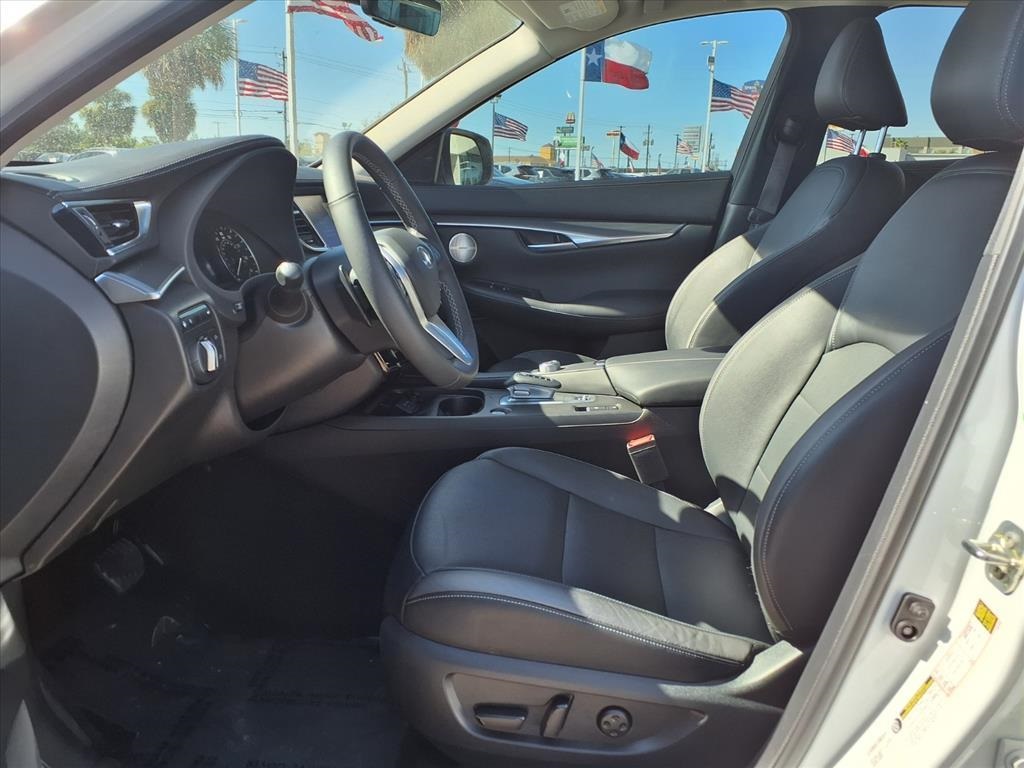2024 INFINITI QX50 LUXE White at Wharton Chevrolet GMC