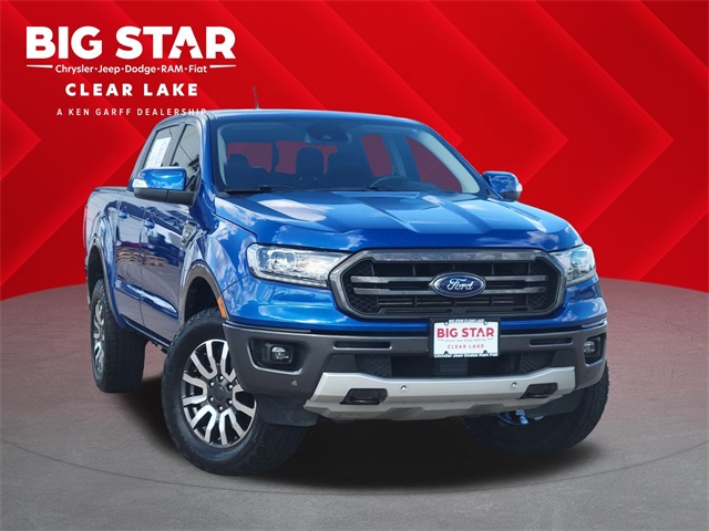 2019 Ford Ranger Lariat Blue at Bayshore Chrysler Jeep Dodge Ram