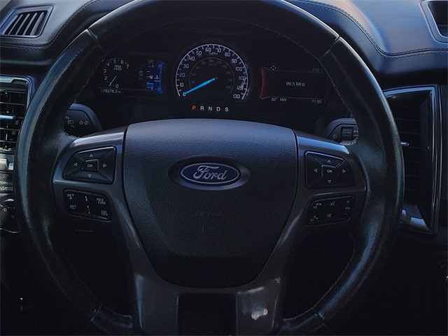 2019 Ford Ranger Lariat Blue at Bayshore Chrysler Jeep Dodge Ram