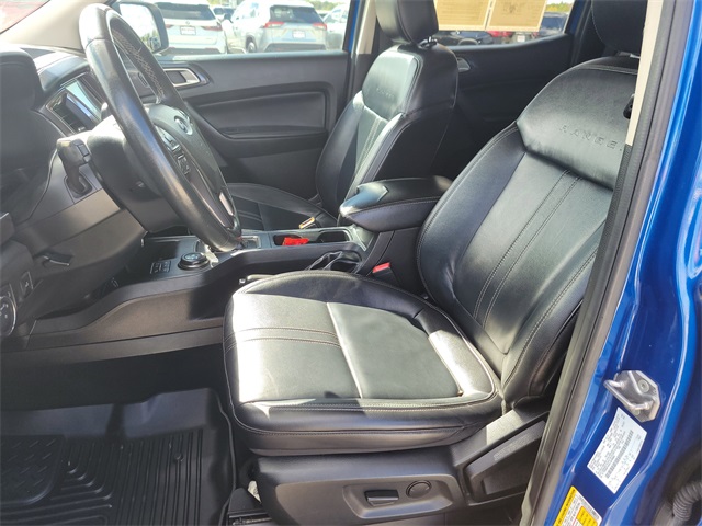 2019 Ford Ranger Lariat Blue at Bayshore Chrysler Jeep Dodge Ram