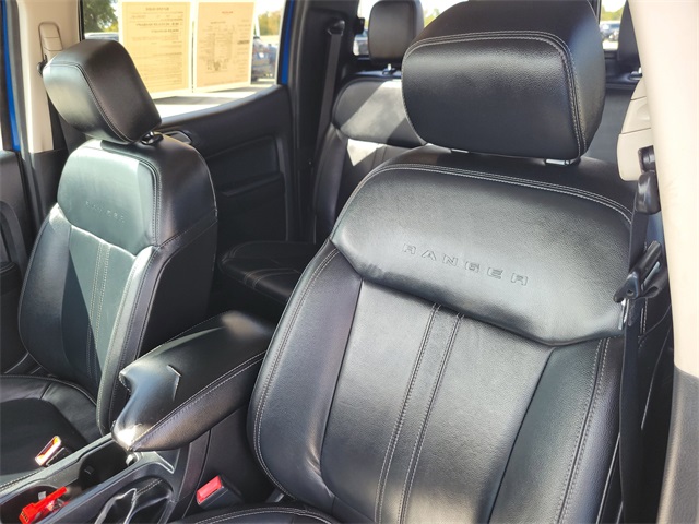 2019 Ford Ranger Lariat Blue at Bayshore Chrysler Jeep Dodge Ram