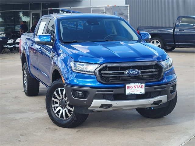 2019 Ford Ranger Lariat Blue at Bayshore Chrysler Jeep Dodge Ram