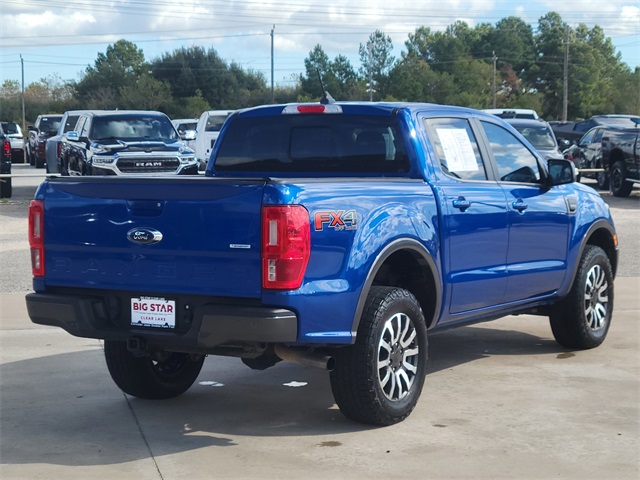 2019 Ford Ranger Lariat Blue at Bayshore Chrysler Jeep Dodge Ram