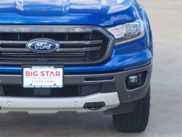 2019 Ford Ranger Lariat Blue at Bayshore Chrysler Jeep Dodge Ram