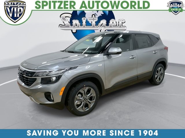 Steel Gray 2026 Kia Seltos LX FWD SUV / Crossover Front-Wheel Drive Continuously Variable Transmission