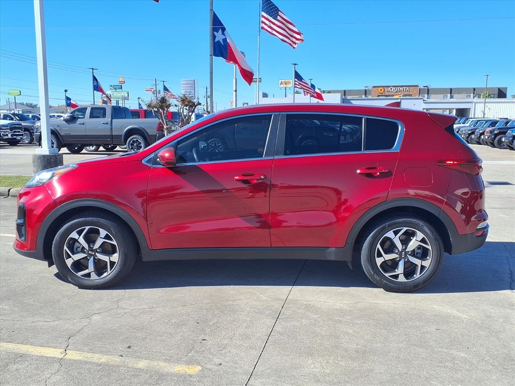2021 Kia Sportage LX Red at Shottenkirk Kia Fort Bend