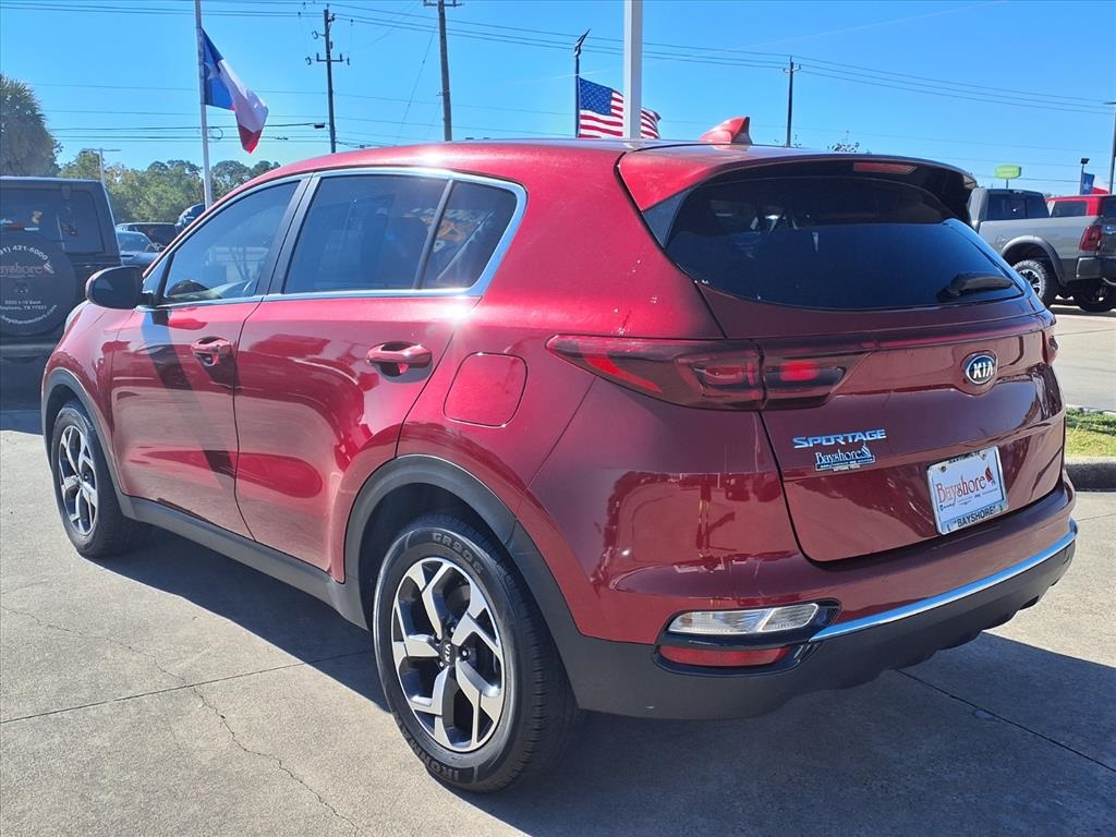 2021 Kia Sportage LX Red at Shottenkirk Kia Fort Bend