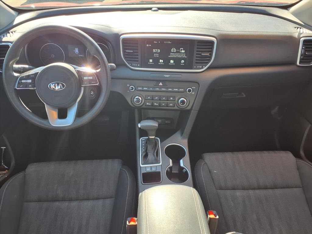 2021 Kia Sportage LX Red at Shottenkirk Kia Fort Bend