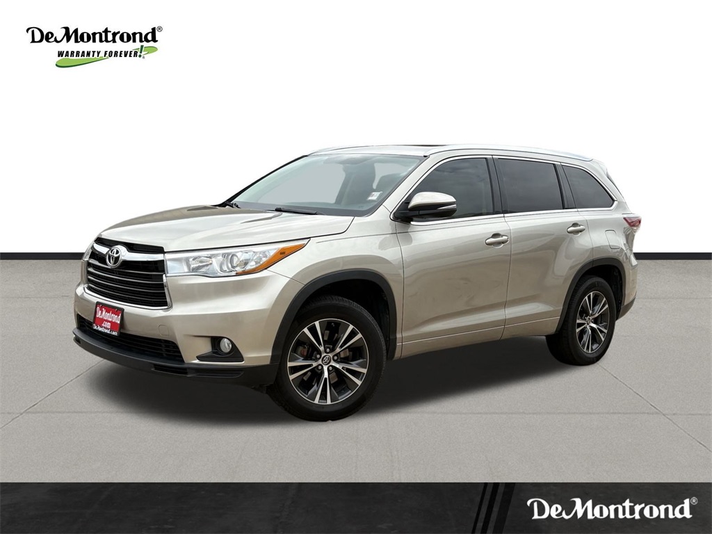 2016 Toyota Highlander XLE V6 Gold at Westside Lexus