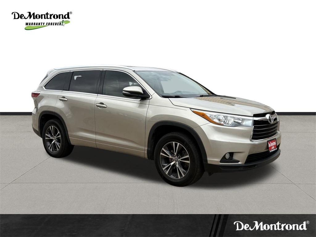 2016 Toyota Highlander XLE V6 Gold at Westside Lexus