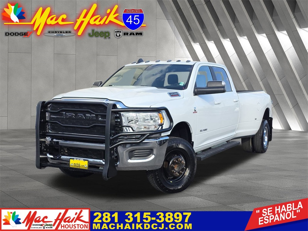 2022 Ram 3500 Big Horn White at AutoSavvy Houston Southwest