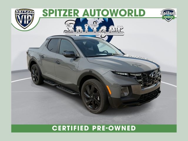 Hampton Gray 2024 Hyundai Santa Cruz Pickup Truck All-Wheel Drive Automatic