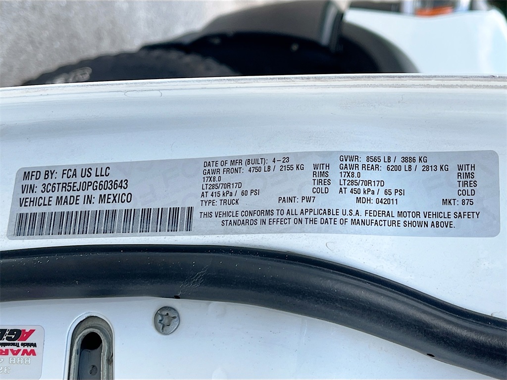 2023 Ram 2500 Power Wagon White at Classic Chevrolet Galveston