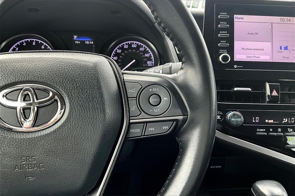 2023 Toyota Camry SE Red at DeMontrond Auto Country