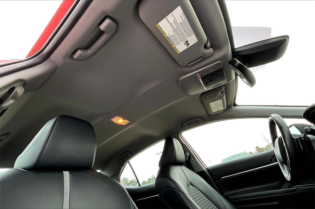 2023 Toyota Camry SE Red at DeMontrond Auto Country