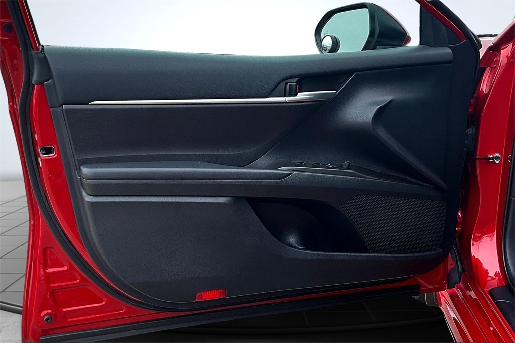 2023 Toyota Camry SE Red at DeMontrond Auto Country
