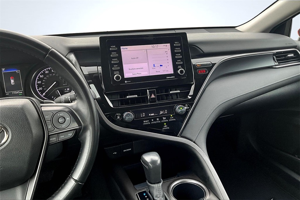 2023 Toyota Camry SE Red at DeMontrond Auto Country