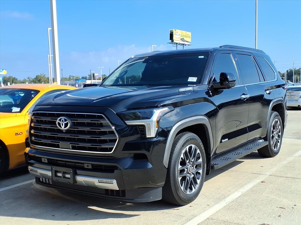 2023 Toyota Sequoia Limited Black at Community Toyota