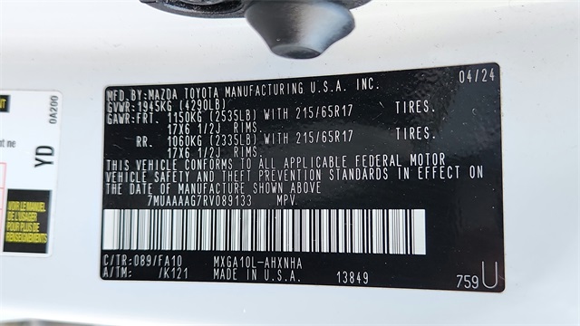 2024 Toyota Corolla Cross