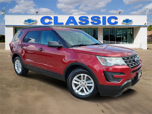 2016 Ford Explorer Base Red at Bayway Cadillac Southwest