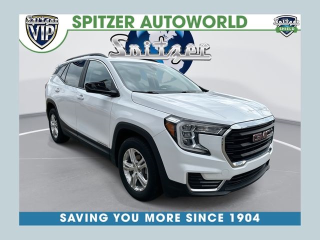 Summit White 2022 GMC Terrain SLE AWD SUV / Crossover All-Wheel Drive 9-Speed Automatic