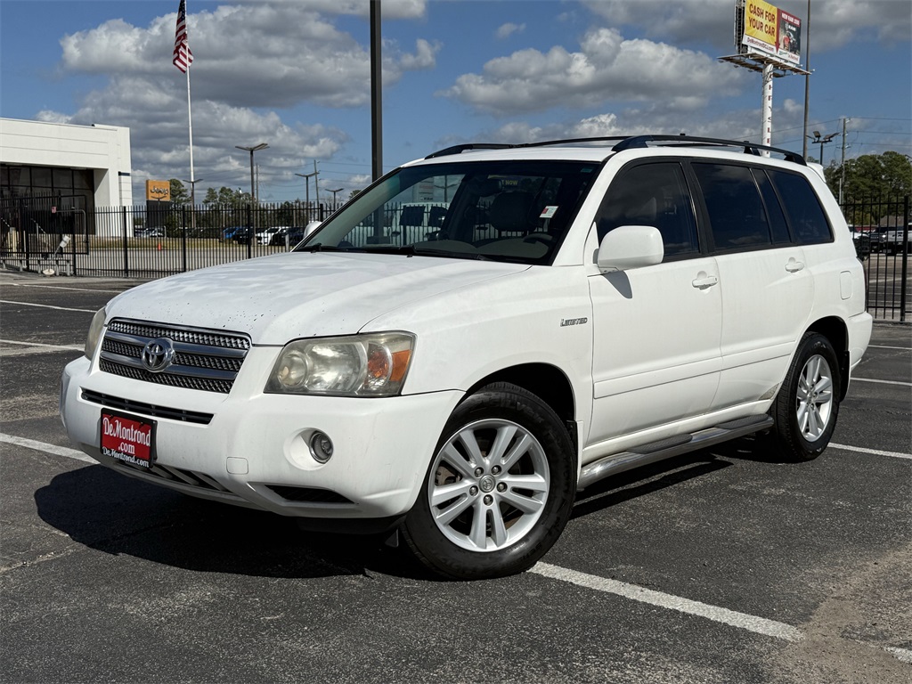 2006 Toyota Highlander Hybrid V6 White at Emmons Autoplex