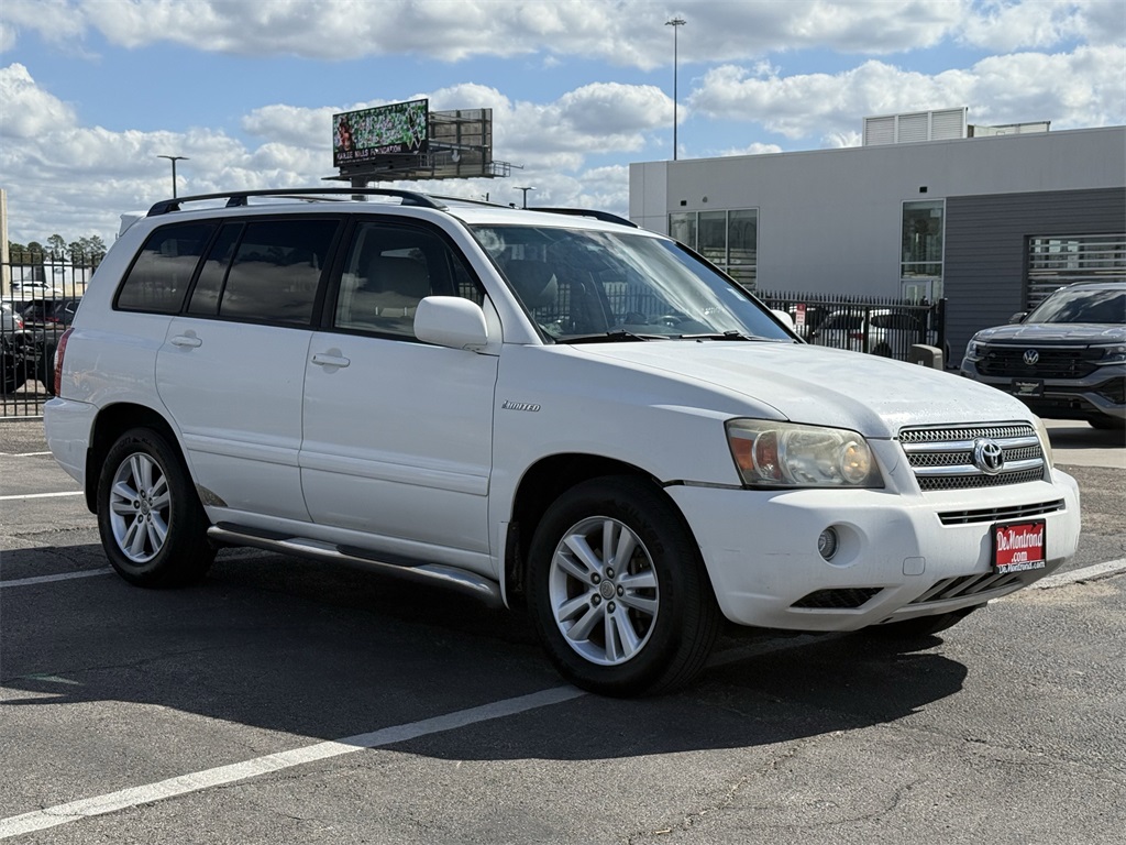 2006 Toyota Highlander Hybrid V6 White at Emmons Autoplex