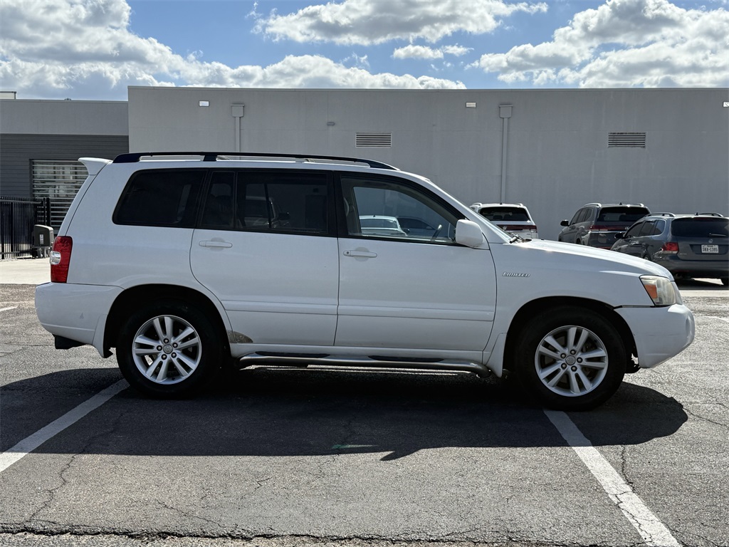 2006 Toyota Highlander Hybrid V6 White at Emmons Autoplex