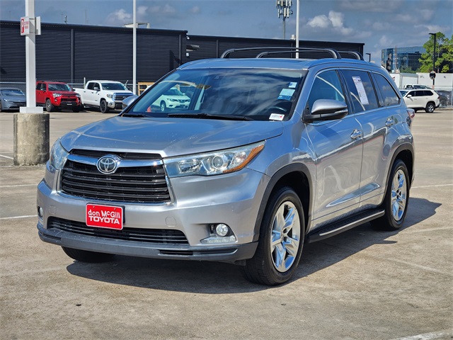 2014 Toyota Highlander Limited Silver at Emmons Autoplex