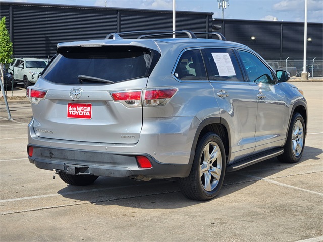 2014 Toyota Highlander Limited Silver at Emmons Autoplex