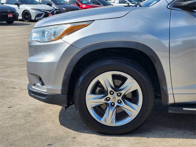 2014 Toyota Highlander Limited Silver at Emmons Autoplex