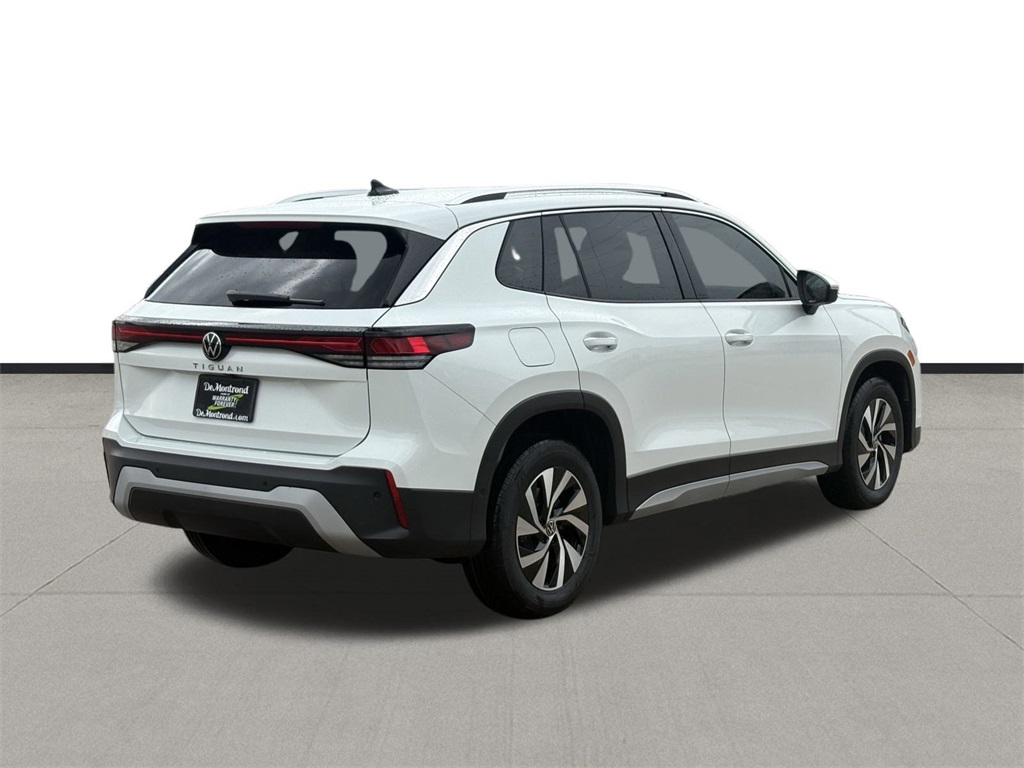2025 Volkswagen Tiguan 2.0T S White at DeMontrond Auto Country