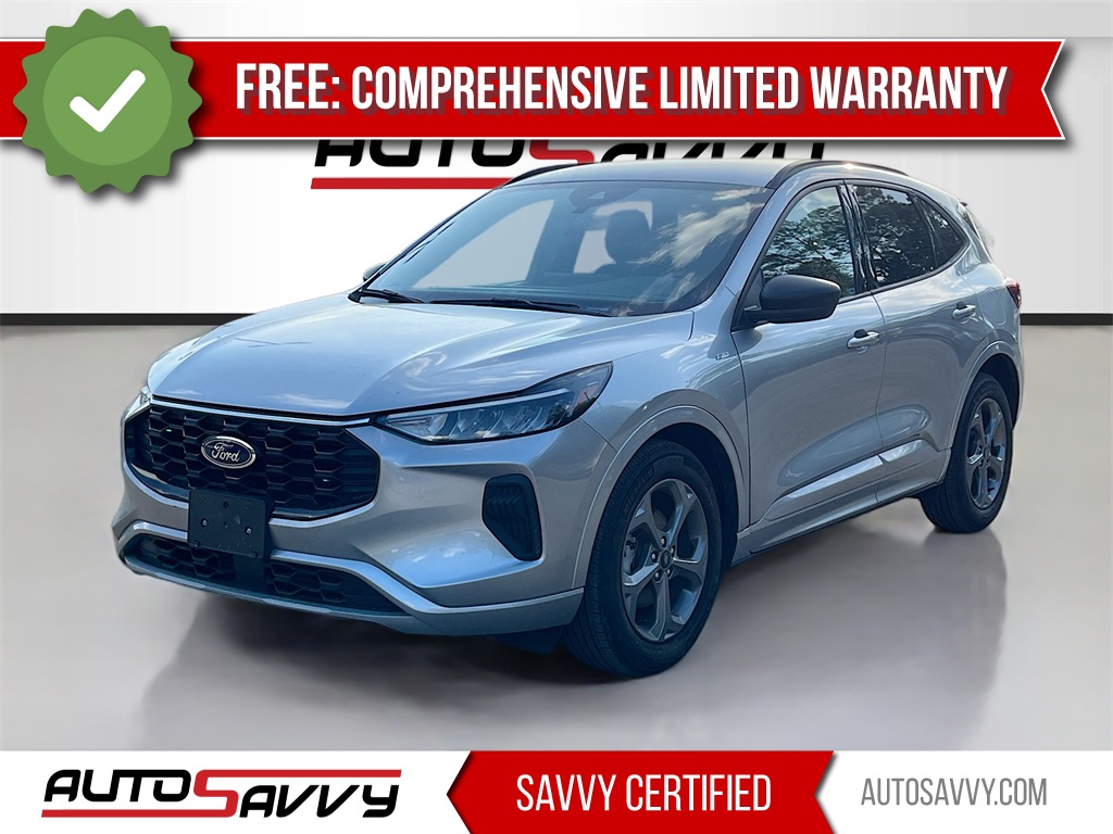 2023 Ford Escape ST-Line Silver at Durrett Motor Company