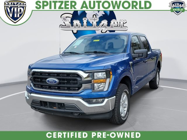 Atlas Blue Metallic 2023 Ford F-150 Pickup Truck Four-Wheel Drive Automatic