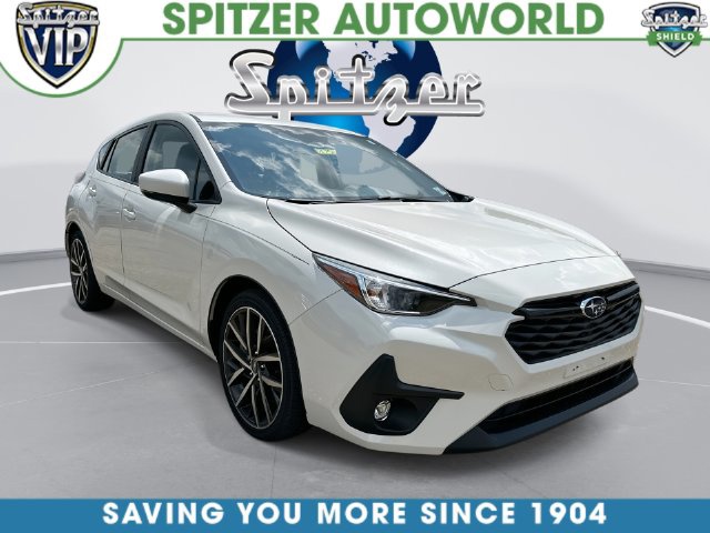Crystal White Pearl 2025 Subaru Impreza Wagon All-Wheel Drive Continuously Variable Transmission