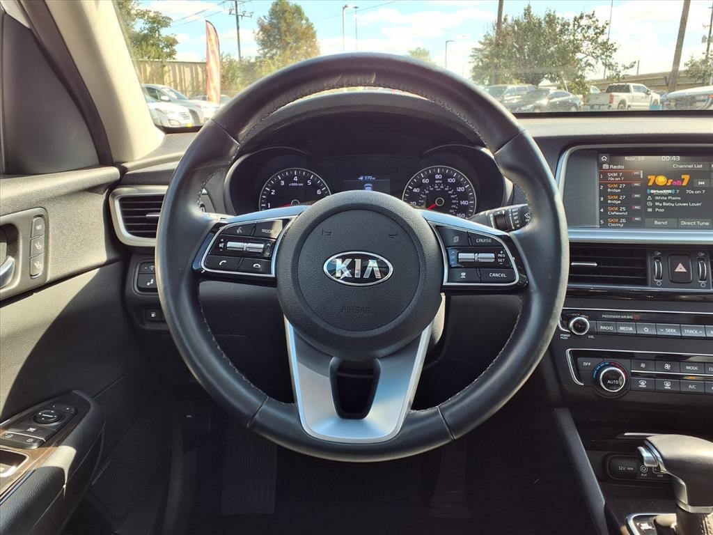 2020 Kia Optima EX Premium White at DeMontrond Gulf Freeway