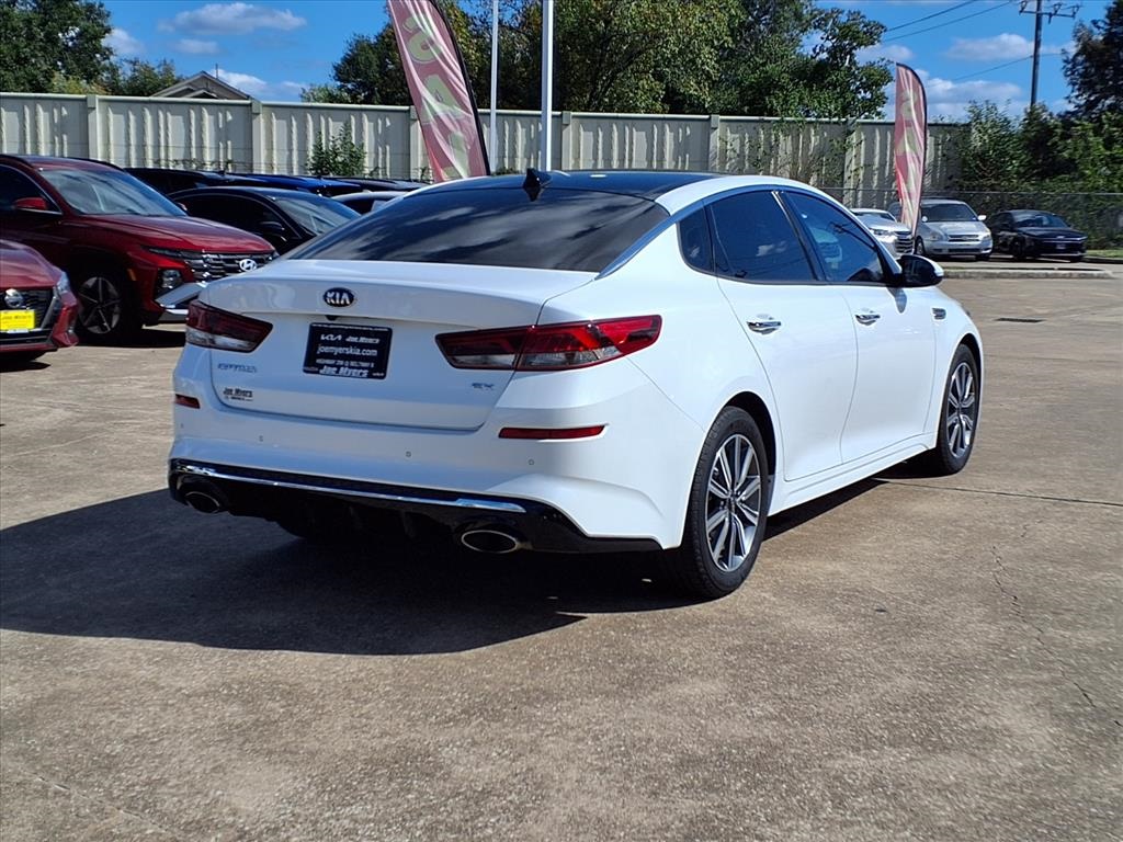 2020 Kia Optima EX Premium White at DeMontrond Gulf Freeway
