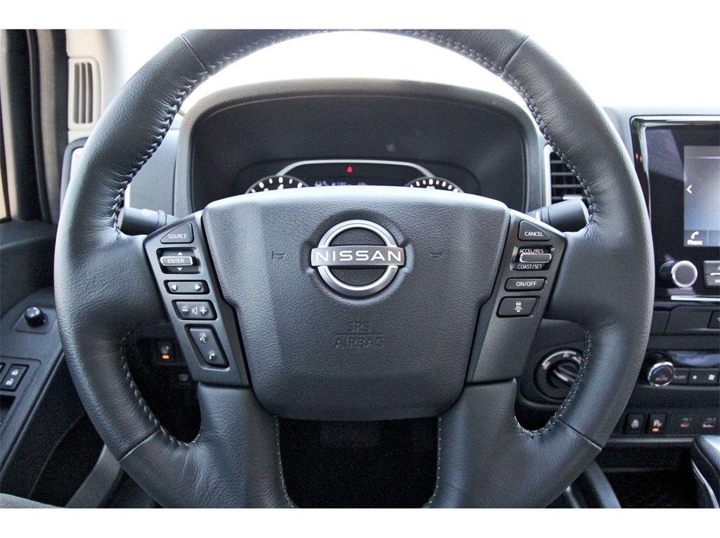 2024 Nissan Frontier SV White at Central Houston Nissan