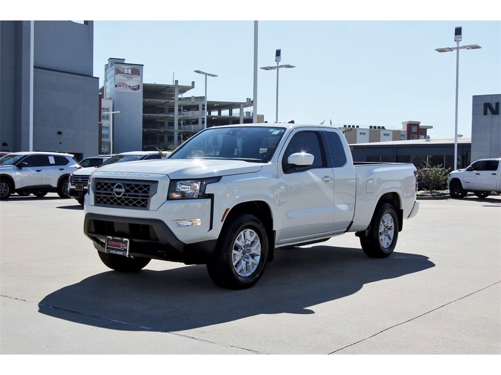 2024 Nissan Frontier SV White at Central Houston Nissan