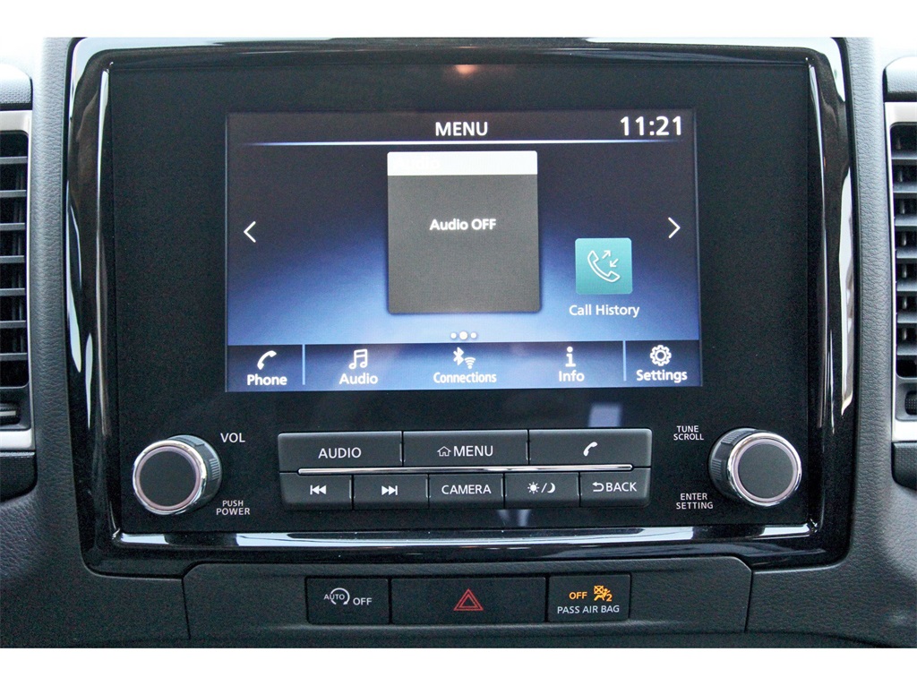 2024 Nissan Frontier SV White at Central Houston Nissan