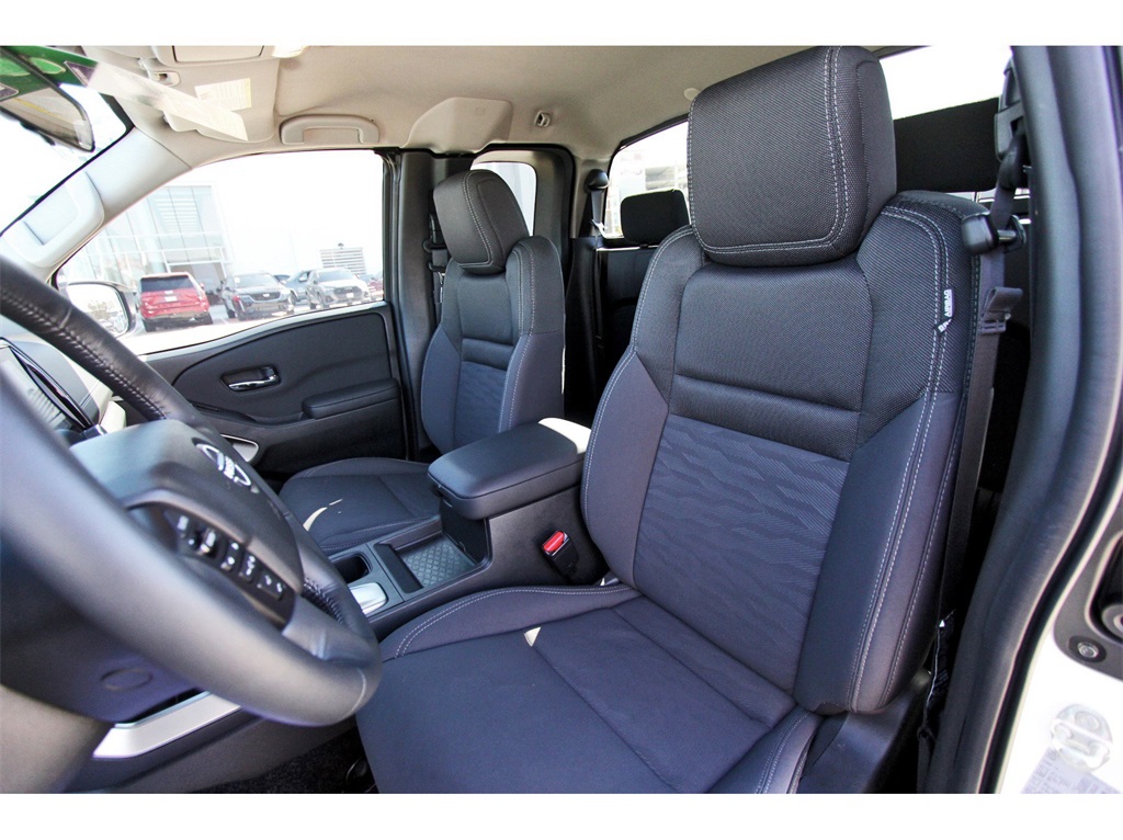 2024 Nissan Frontier SV White at Central Houston Nissan