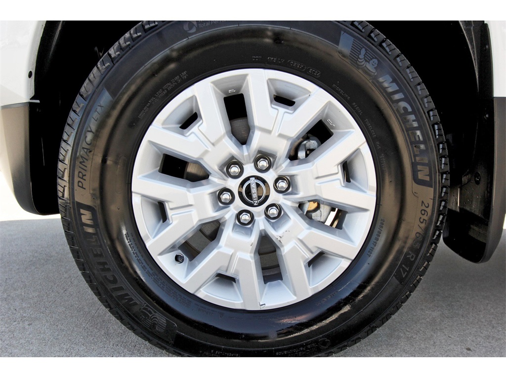 2024 Nissan Frontier SV White at Central Houston Nissan