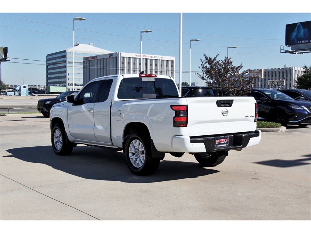 2024 Nissan Frontier SV White at Central Houston Nissan
